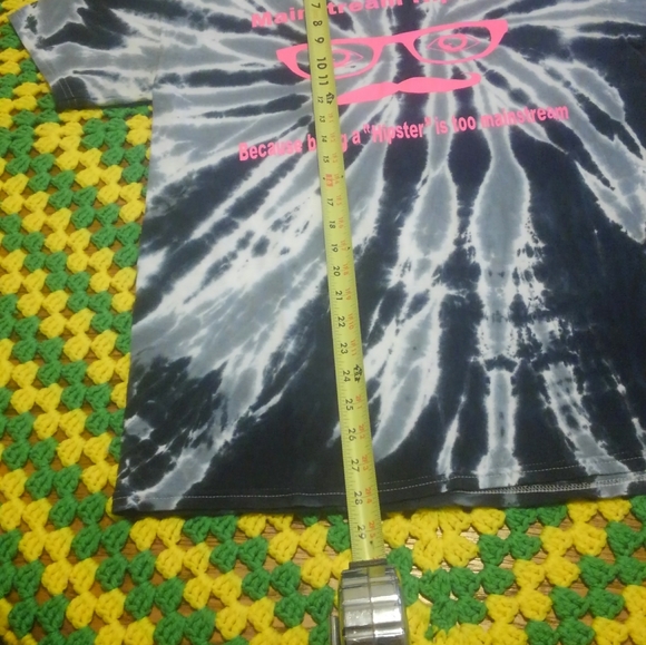 🕶️ Hipsters Tie-dye Shirt Mainstream Hipster Pink - Picture 8 of 8